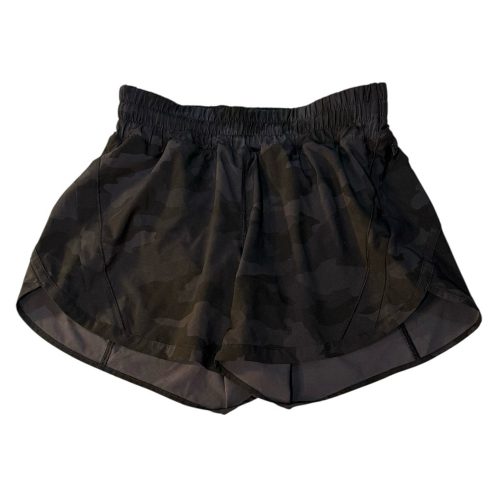 Lululemon Track That Short Size 6 inseam 5 in Formation Camo Deep Coal Multi - Picture 4 of 8